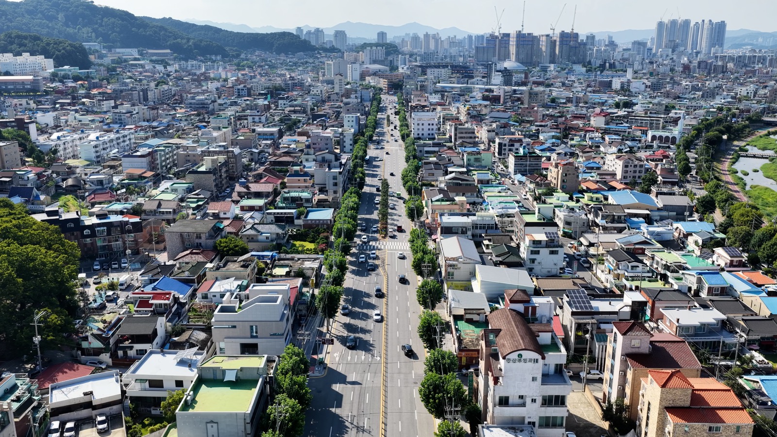 전통문화플랫폼 옥상 — 석교동을 한눈에